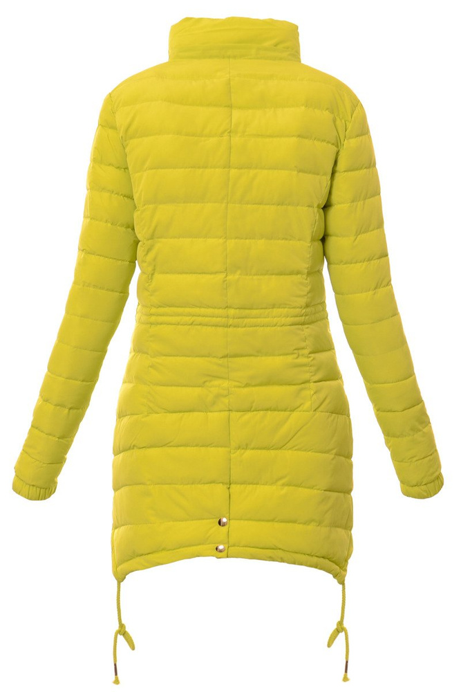 Damska Kurtka Ortalionowa Kristin Limonkowa