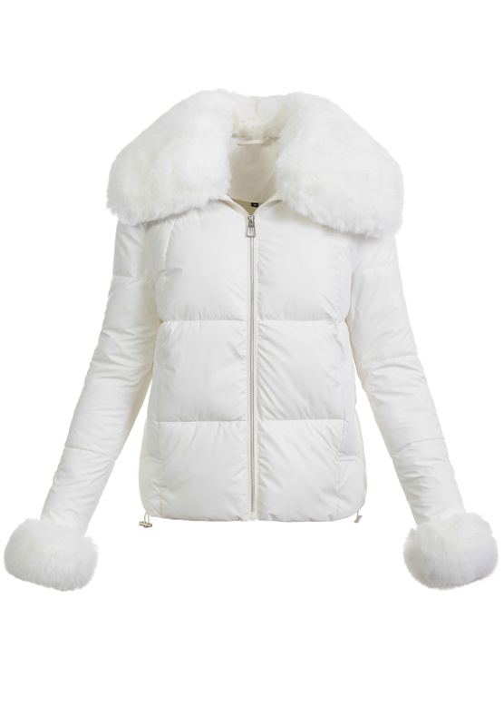 Damska Kurtka Zimowa Bogumiła Ecru