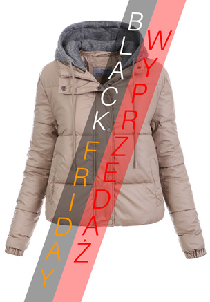 Damska Kurtka Pikowana Michaela Cappuccino