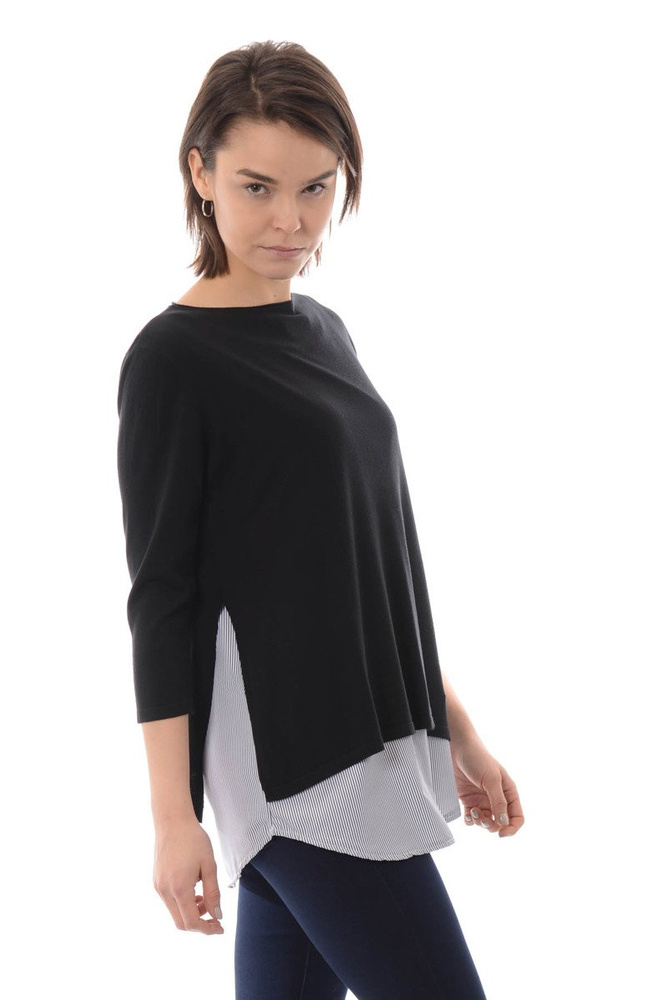 Damska Bluzka Oversize Czarna