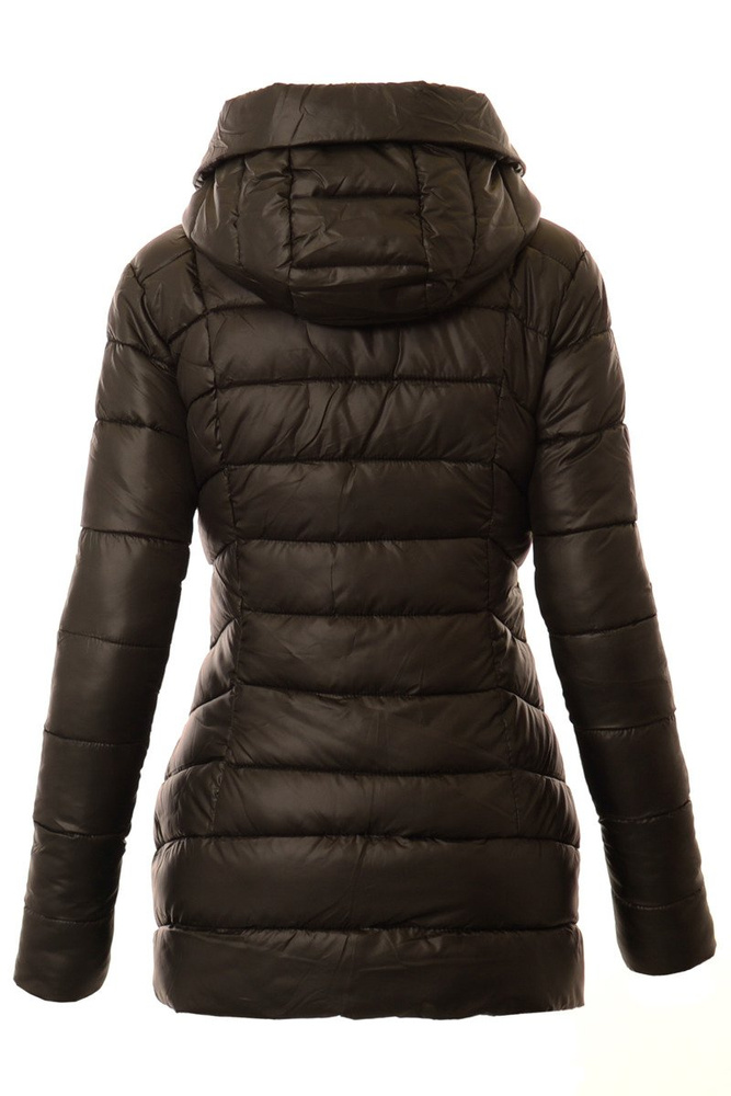 Damska Zimowa Ortalionowa Kurtka Candy Czarna