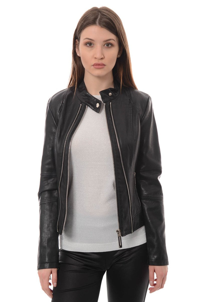 Rewelacyjna Damska Kurtka Ramoneska Arleta Czarna