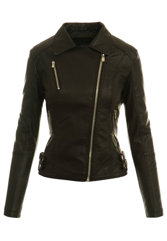 Rewelacyjna Damska Kurtka Ramoneska Dewi Czarna