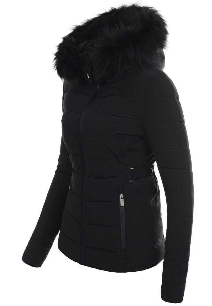 Damska Kurtka Zimowa Rose Czarna