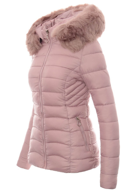 Damska Zimowa Kurtka Ortalionowa Daria Różowa