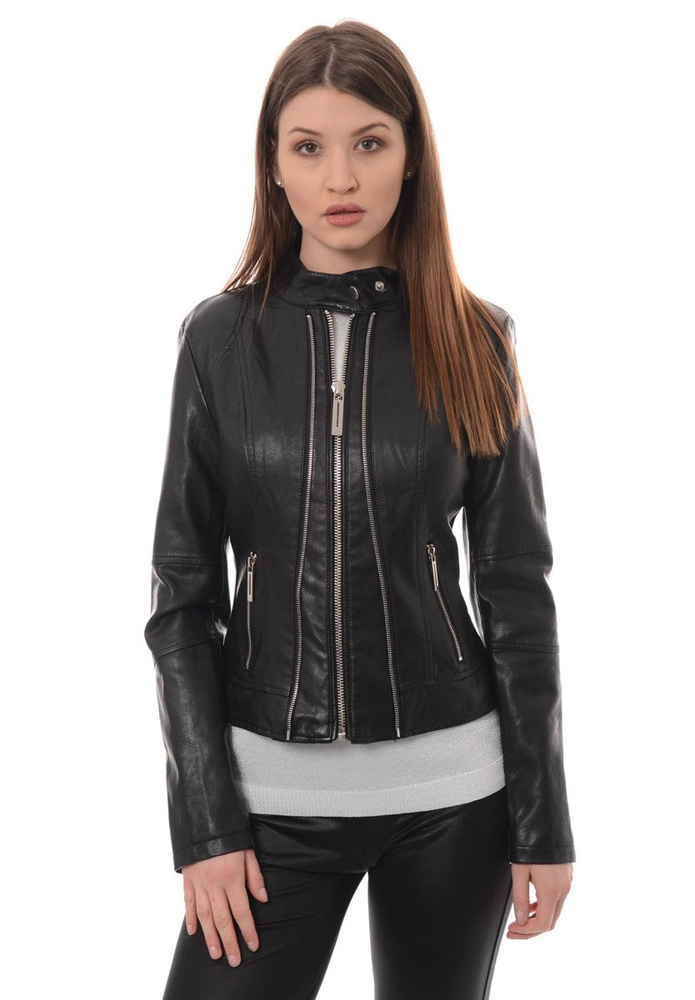 Rewelacyjna Damska Kurtka Ramoneska Arleta Czarna