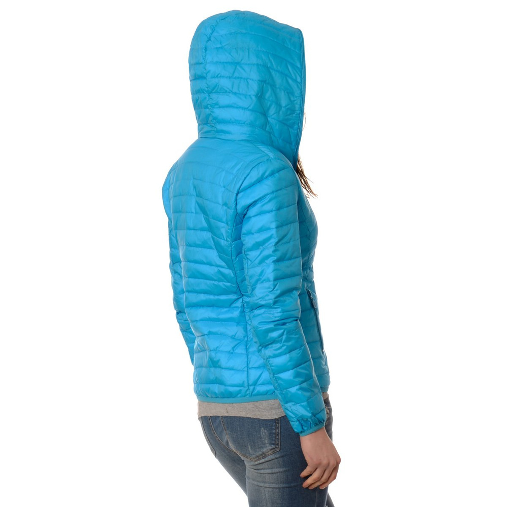 Damska wiosenna kurtka ortalionowa niebieska