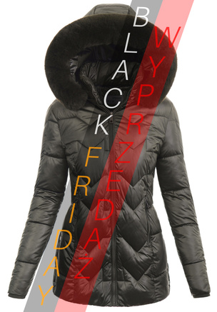 Damska Kurtka Zimowa Michalina Zielona