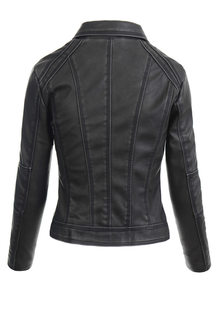 Damska Kurtka Ramoneska Agnieszka Czarna