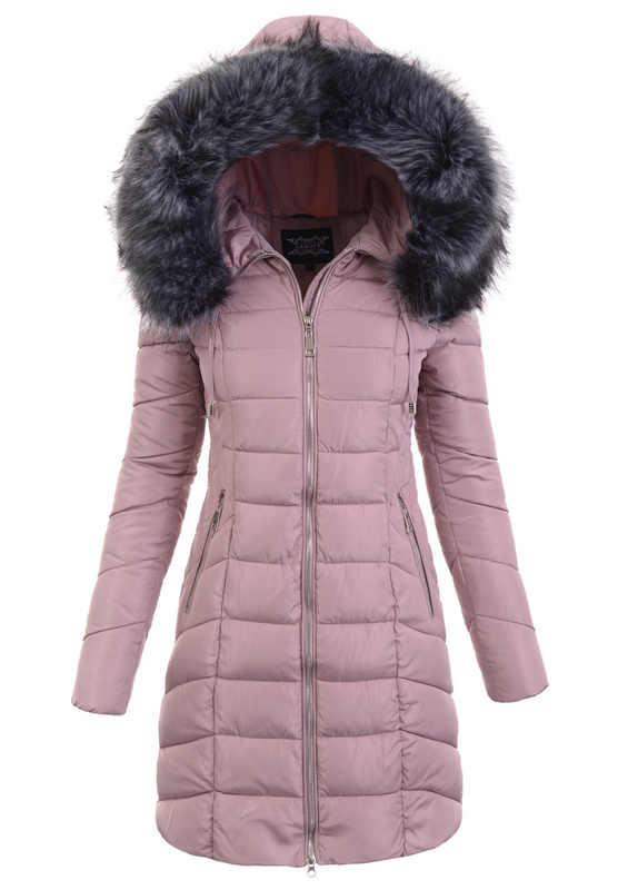 Damska Ortalionowa Kurtka Damska Inka Różowa