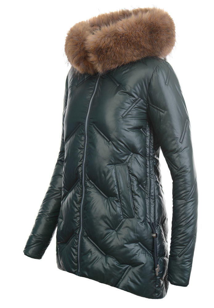 Damska Kurtka Zimowa Ofelia Zielona
