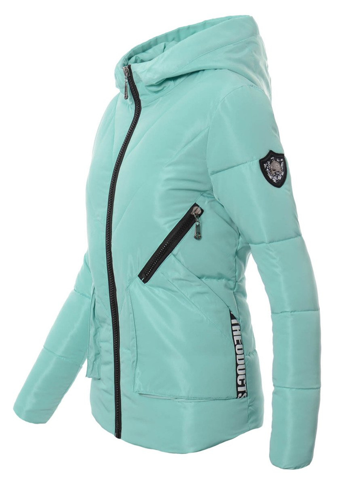 Damska Zimowa Kurtka Ortalionowa Ludmiła Miętowa