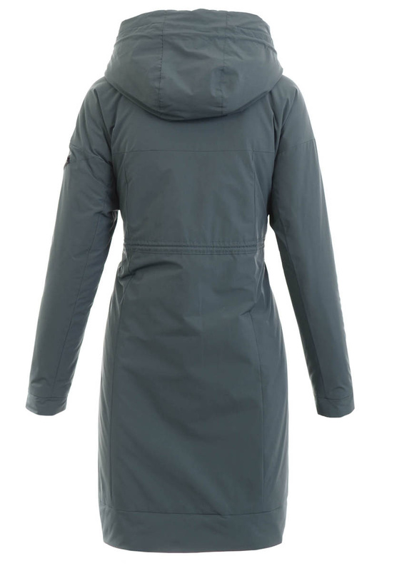 Damska Kurtka Parka Wiosenna Grace Morska