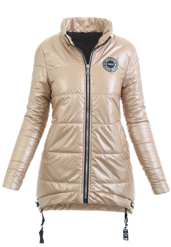 Damska Kurtka Przejściowa Wiosenna Marta Beżowa