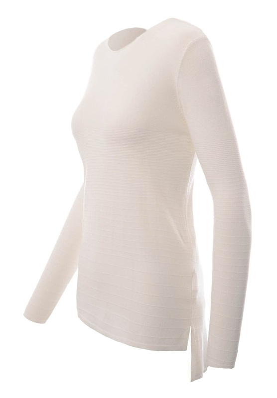 Damska Bluzka Sweterek Biały