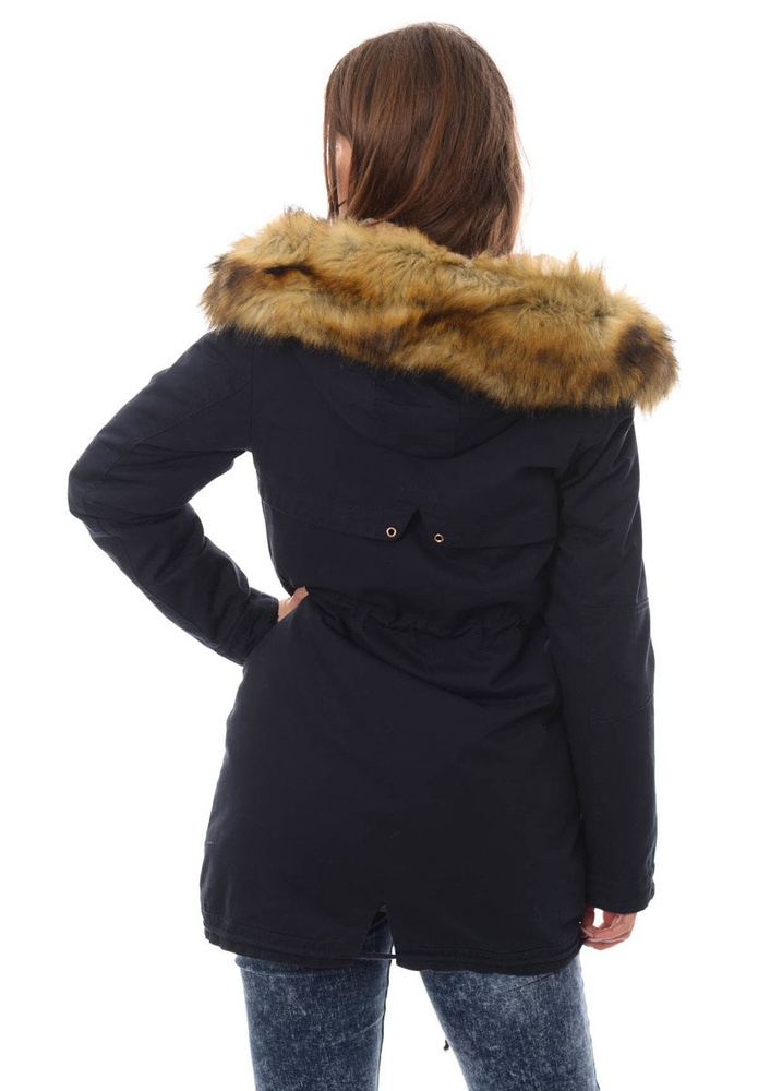 Damska Kurtka Parka Zimowa 2w1 Karola Granat