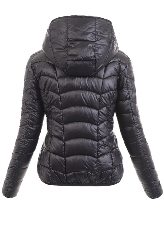Damska Zimowa Kurtka Ortalionowa Pamela Czarna