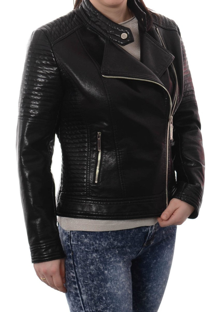 Rewelacyjna Damska Kurtka Ramoneska Sabrina Czarna