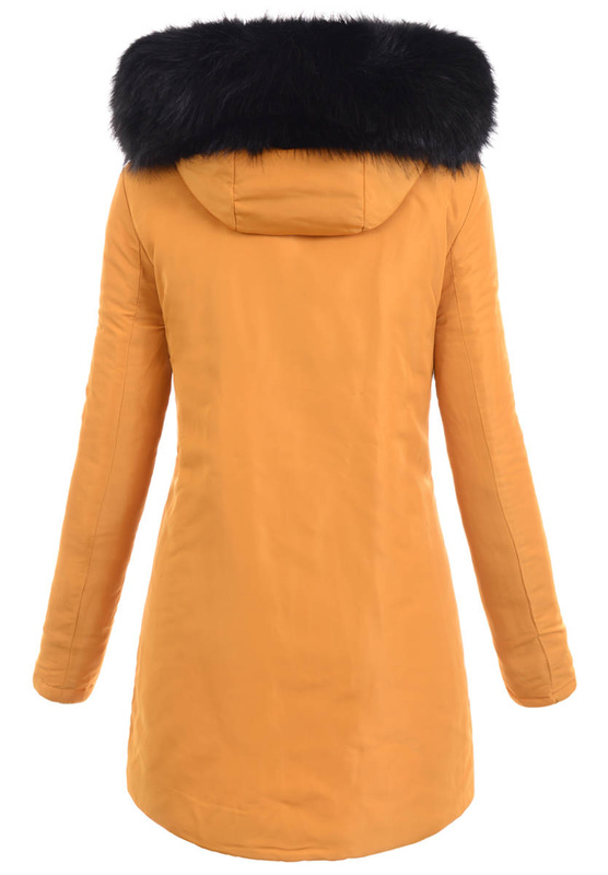 Damska Kurtka Ortalionowa Irmina Żółta
