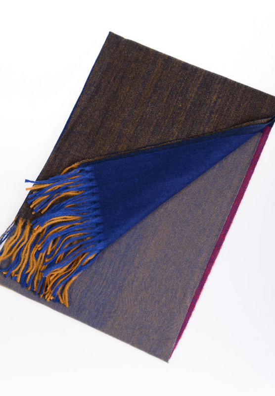 Szal Damski Niebieski