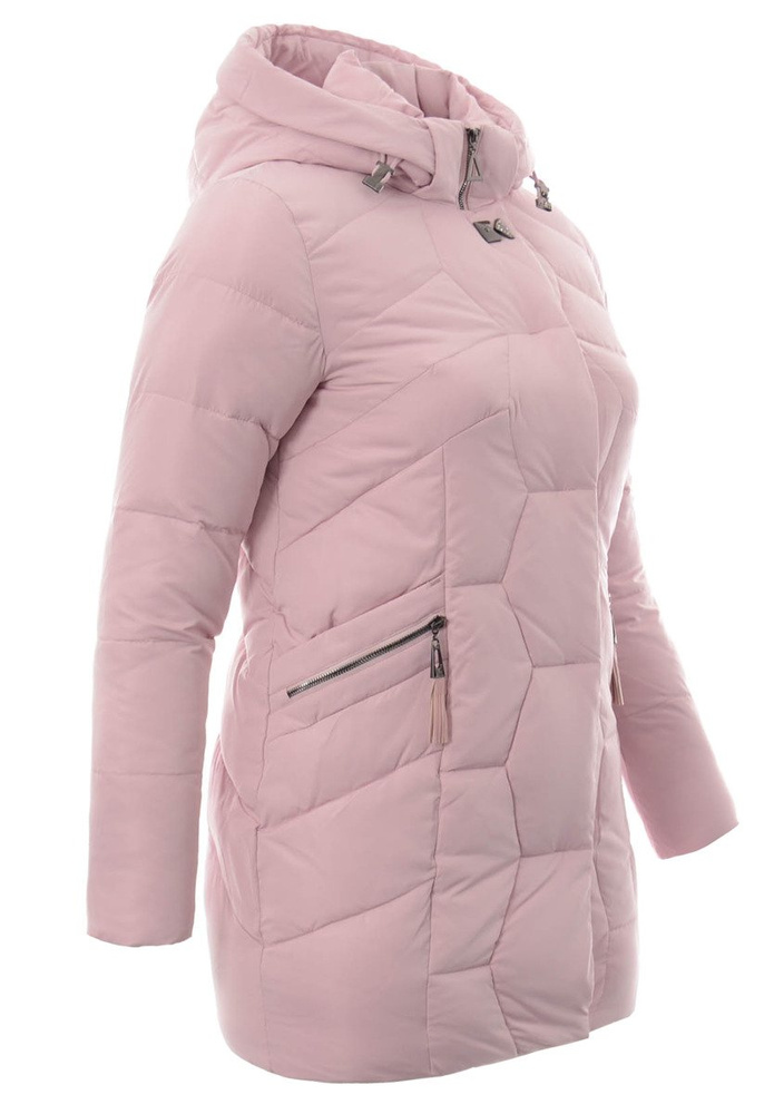 Damska Zimowa Kurtka Ortalionowa Różowa