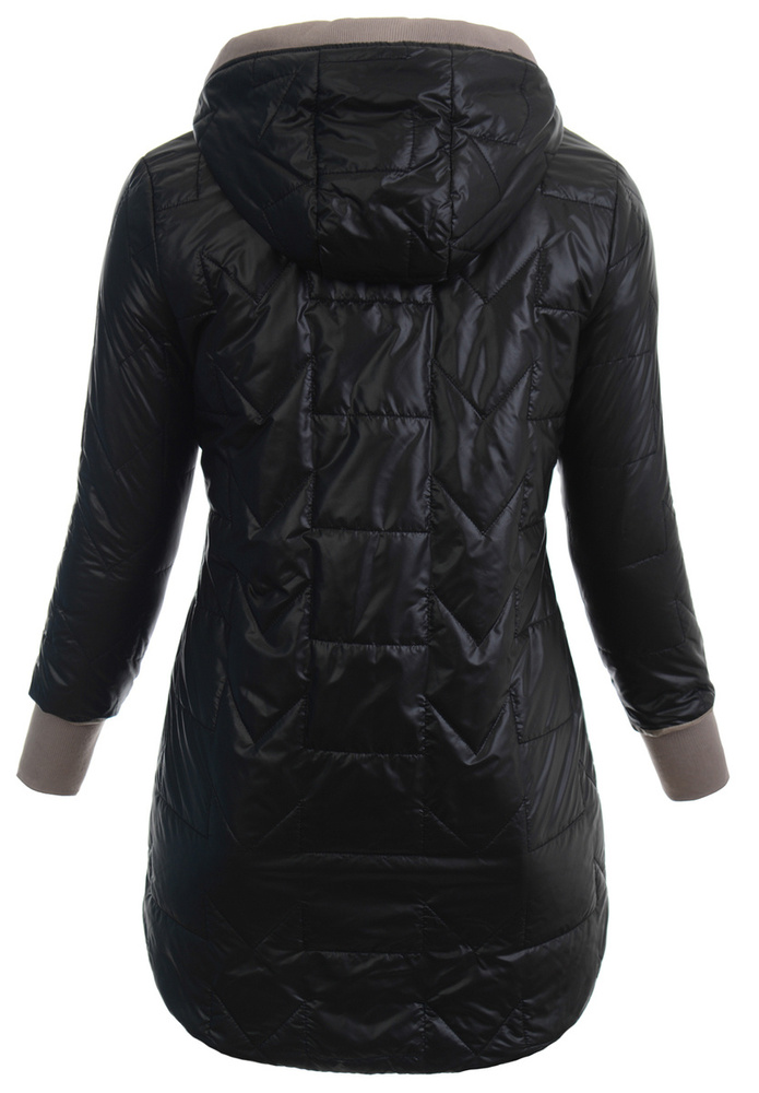 Damska Kurtka Przejściowa Wiosenna Tekla Czarna