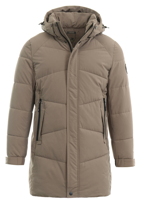 Męska Zimowa Kurtka Karol Brązowa