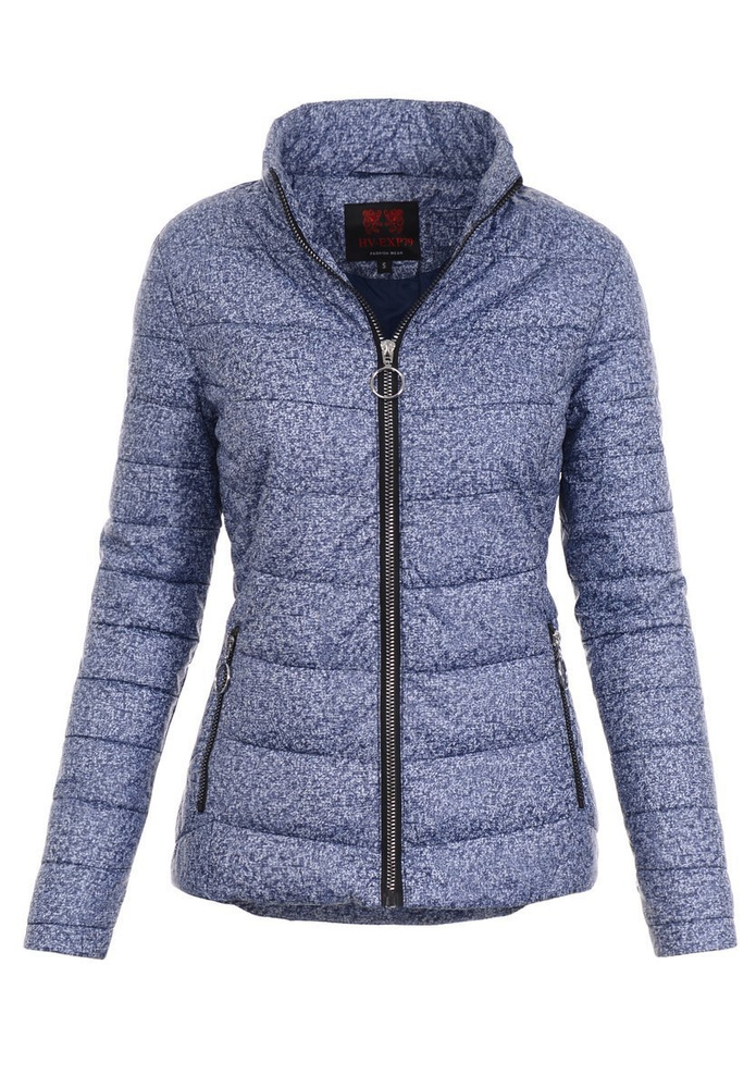 Damska Kurtka Wiosenna Michalina Granatowa - Melanż