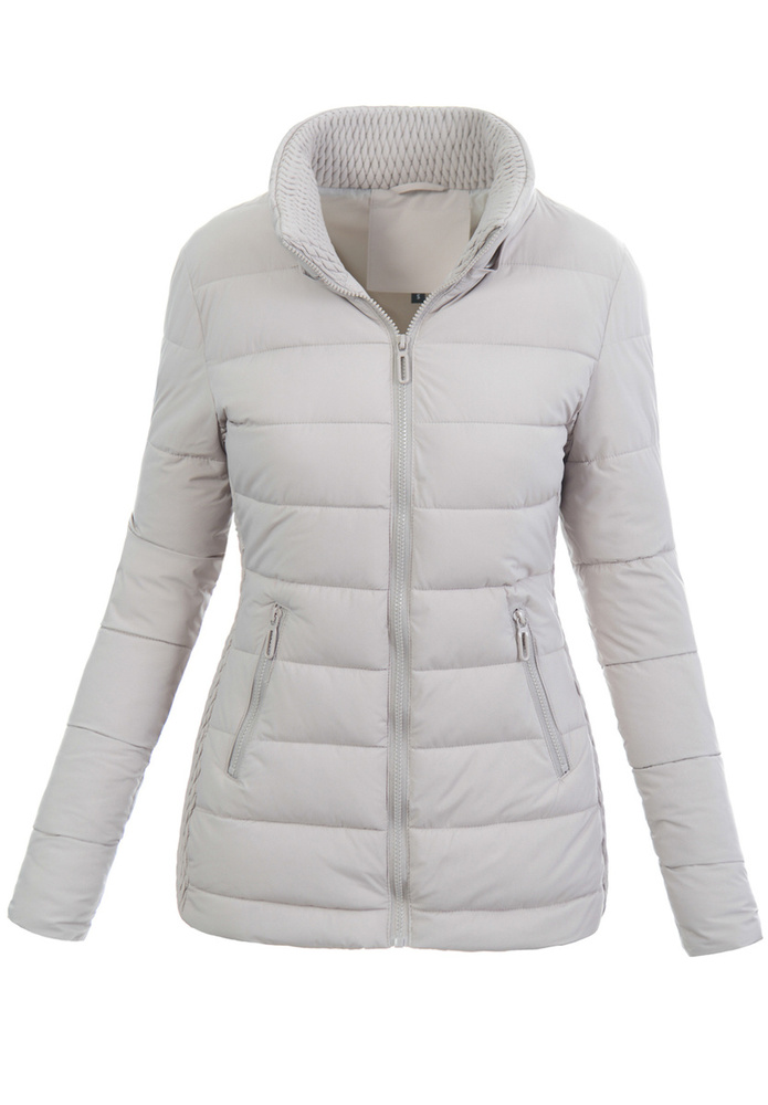 Damska Kurtka Zimowa Kaja Beżowa