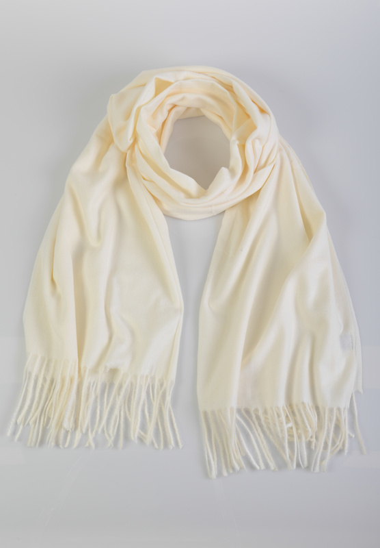 Szal Damski Ecru