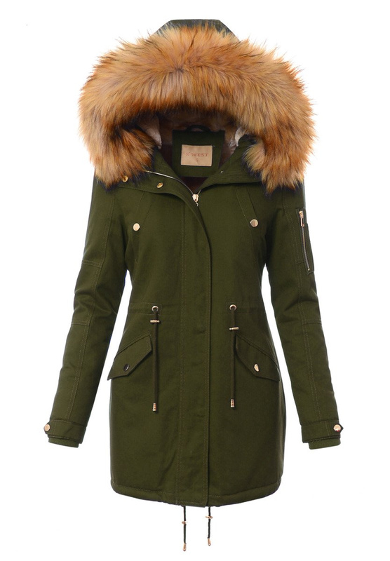 Damska Kurtka Khaki