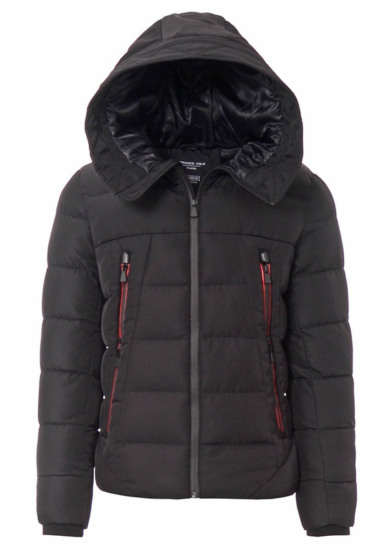 Męska Zimowa Kurtka Czarna