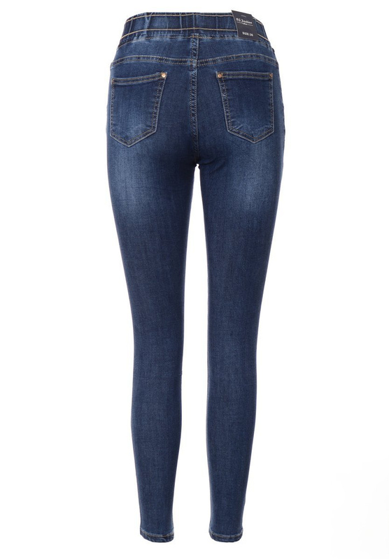 Damskie Spodnie Granatowe