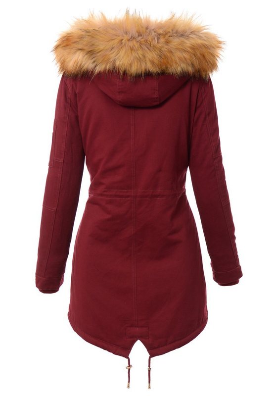 Damska Kurtka Bordowa