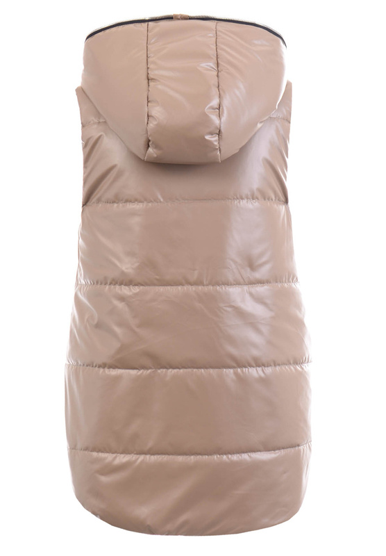 Damska Kamizelka Bezrękawnik Marianna Cappuccino