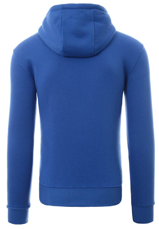 Męska Bluza Zasuwana Na Suwak Niebieska