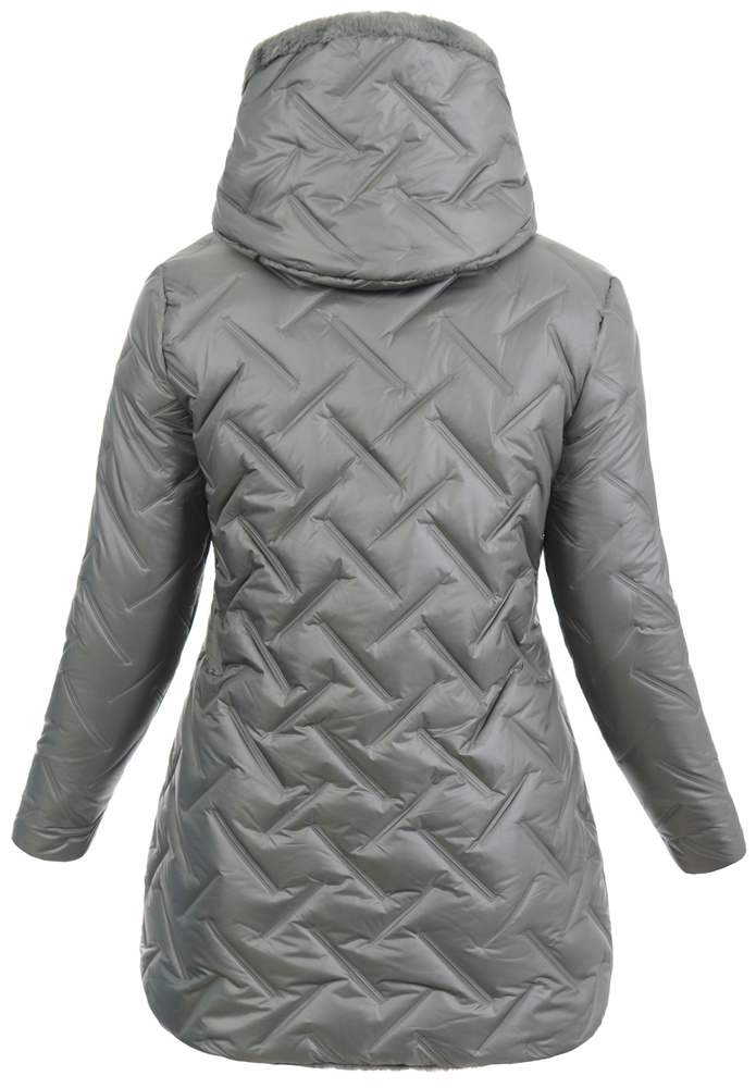 Damska Kurtka Zimowa Malina Zielona