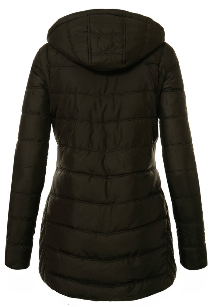 Damska Jesienna Wiosenna Kurtka / Bezrękawnik 2w1 Czarna