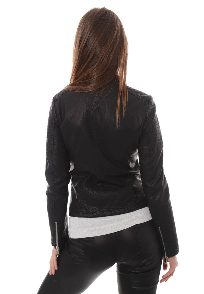 Damska Kurtka Ramoneska Czarna