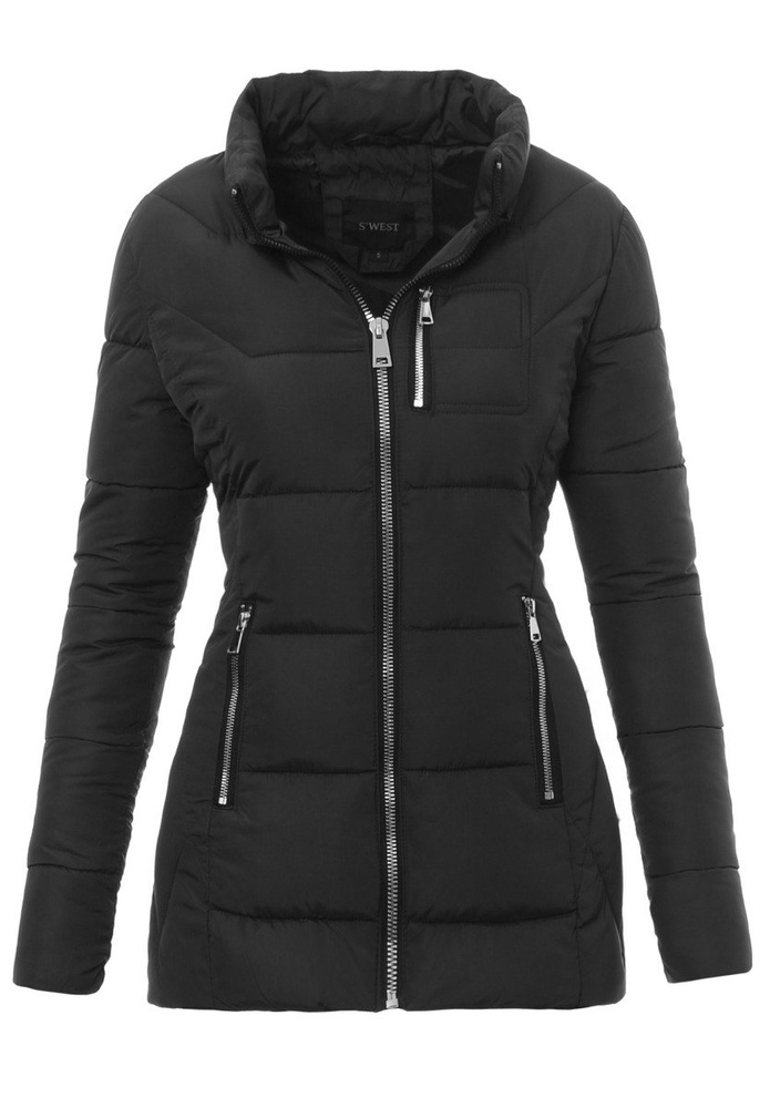 Kurtka Zimowa Joanna Czarna