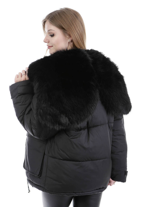 Damska Kurtka Pikowana Kristin Czarna