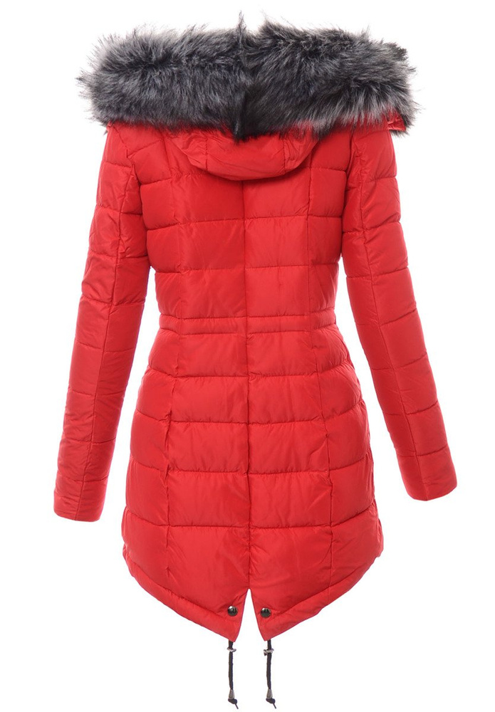 Kurtka Zimowa Nina Czerwona