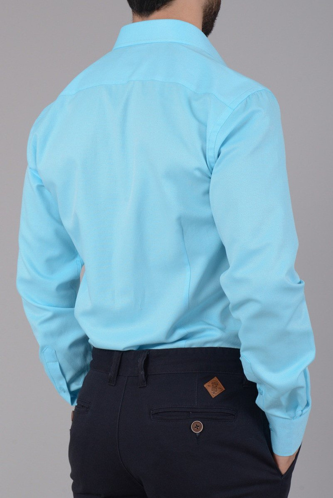 Elegancka Męska Koszula Morska Zieleń