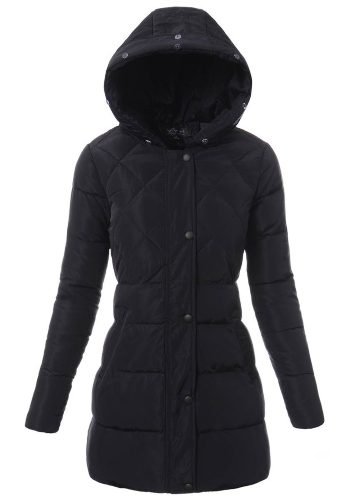 Damska Zimowa Kurtka Ortalionowa Granatowa