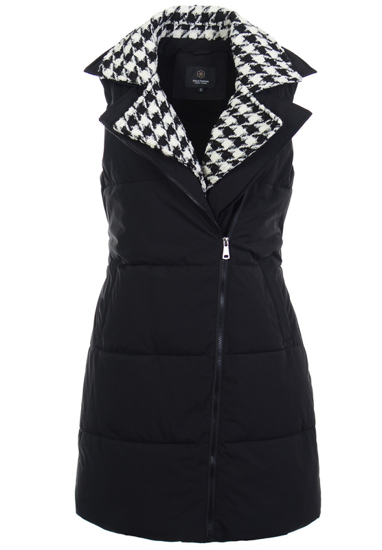 Damska Kamizelka Bezrękawnik Albina Czarna