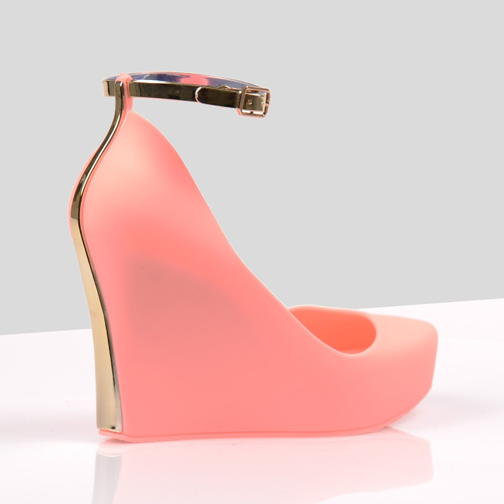 Gumowe Koturny Meliski Matowe Monica Różowe