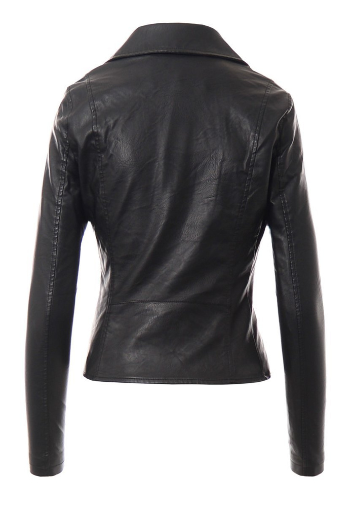 Damska Kurtka Ramoneska Izabela Czarna