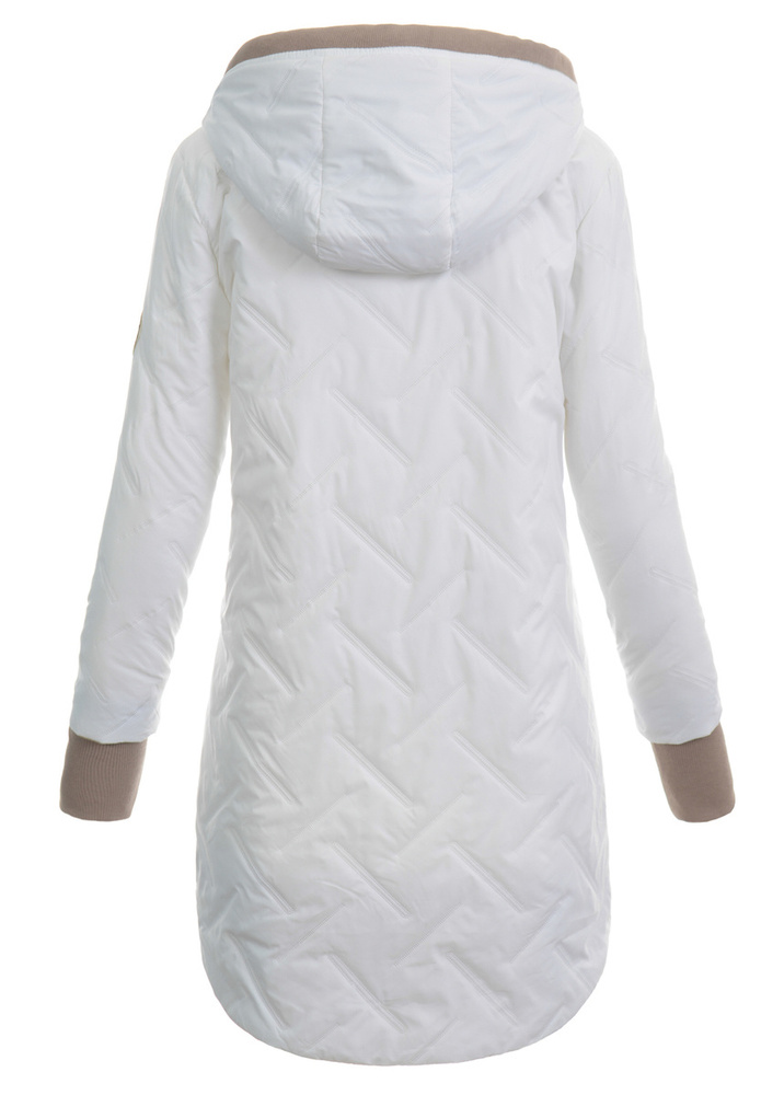 Damska Kurtka Przejściowa Wiosenna Jaśmina Biała