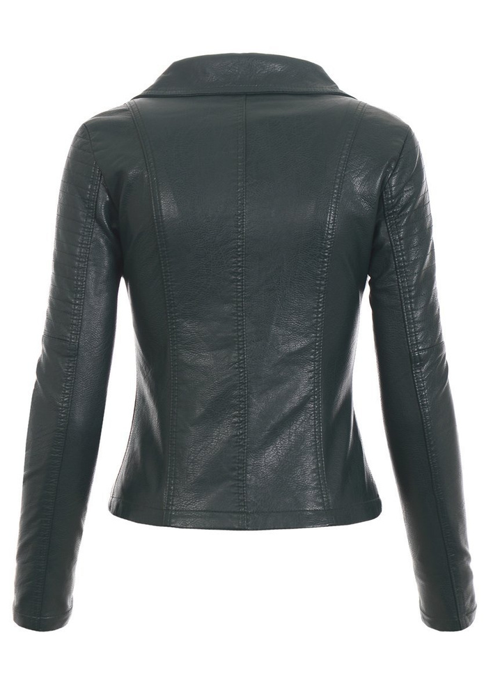 Damska Kurtka Ramoneska Inga Zielona