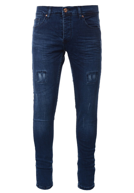 Męskie Spodnie Joggery Granatowe